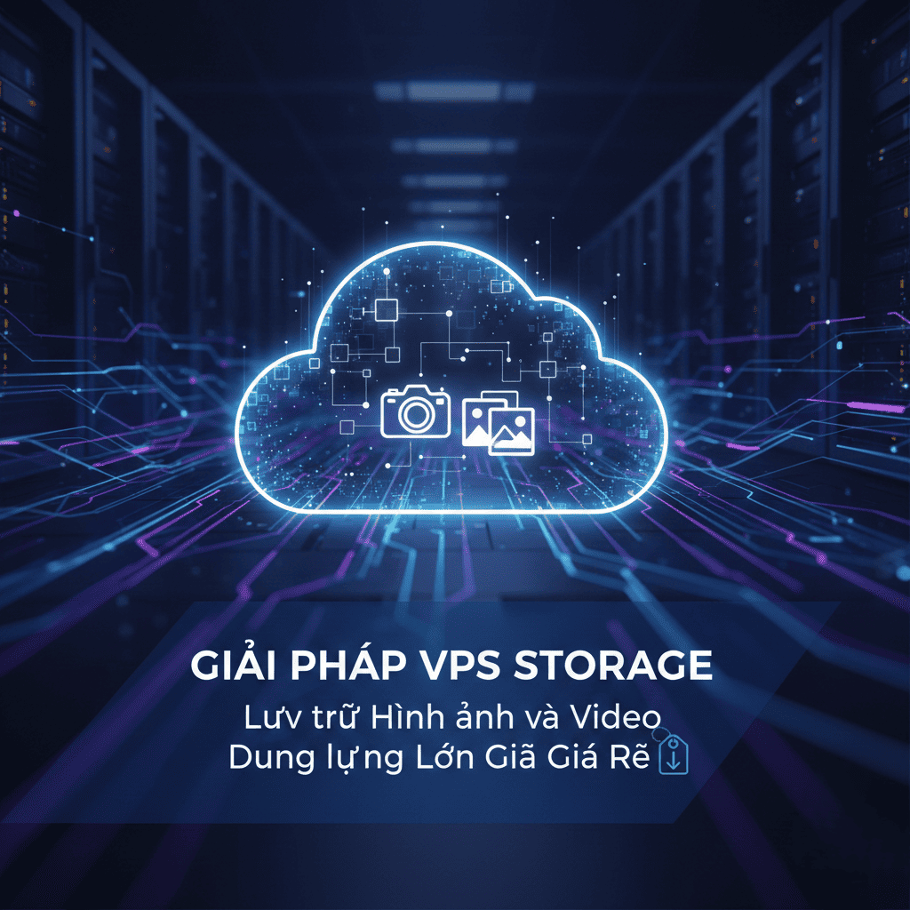 Giải pháp VPS Storage: Lưu trữ hình ảnh và Video dung lượng lớn giá rẻ