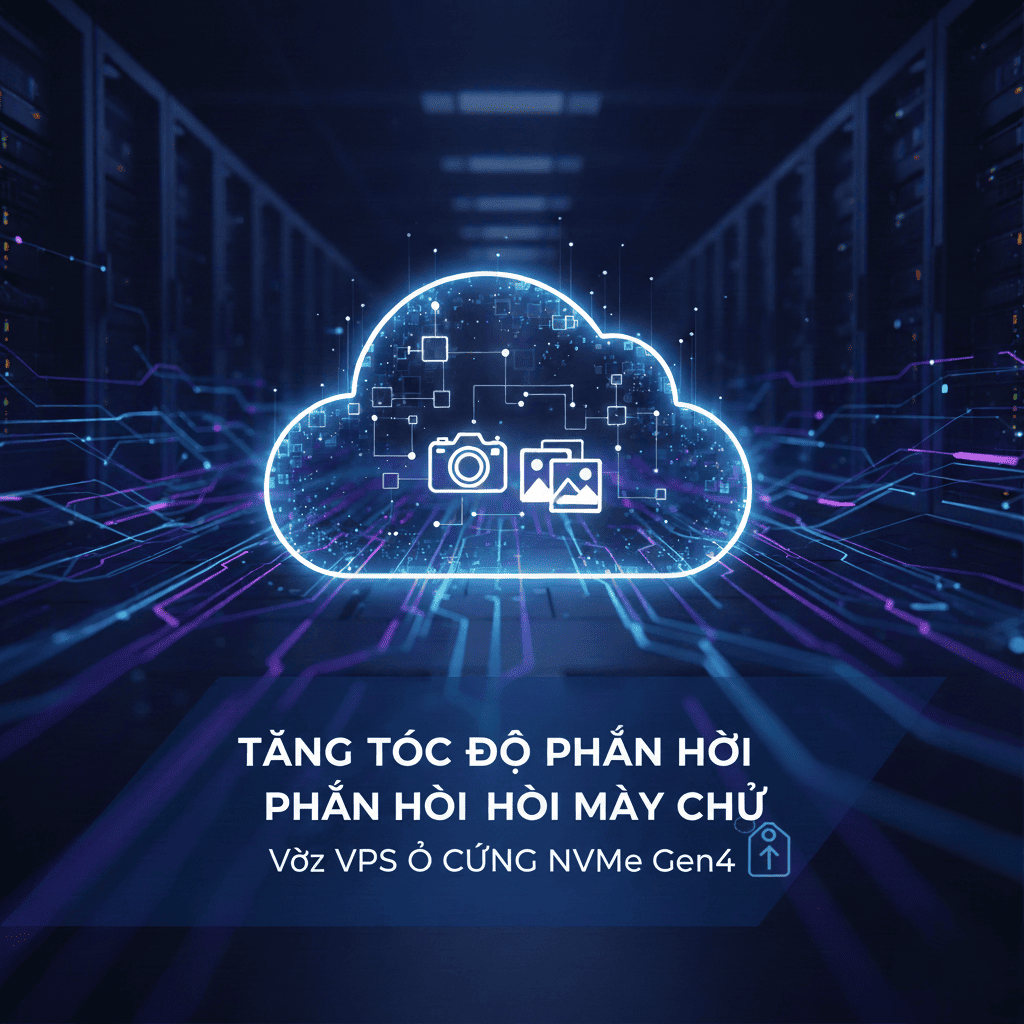 Tăng tốc độ phản hồi máy chủ (TTFB) với VPS ổ cứng NVMe Gen4